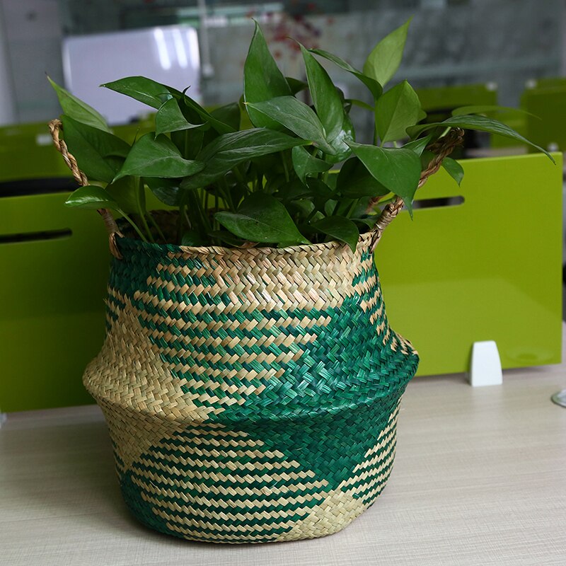 Natural Rattan Basket for Gardening